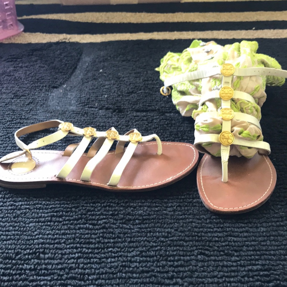 Tory Burch gladiator sandals size 8